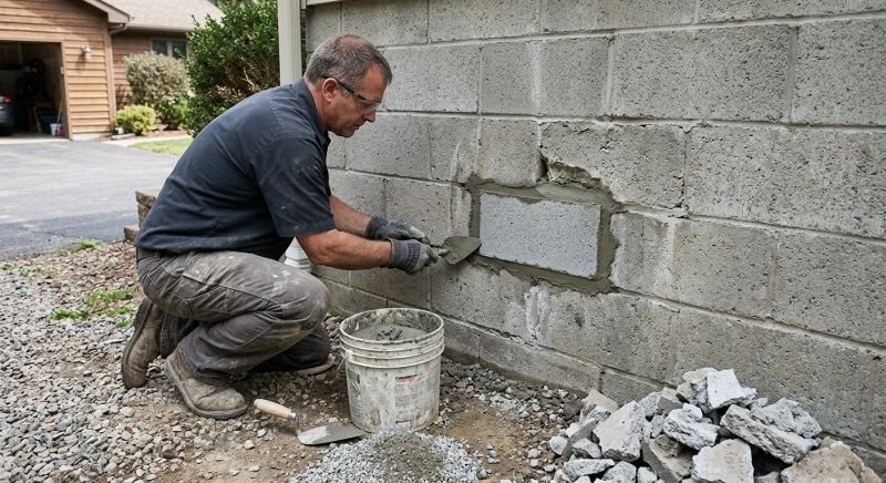 Block Wall Repair in Centerville, UT