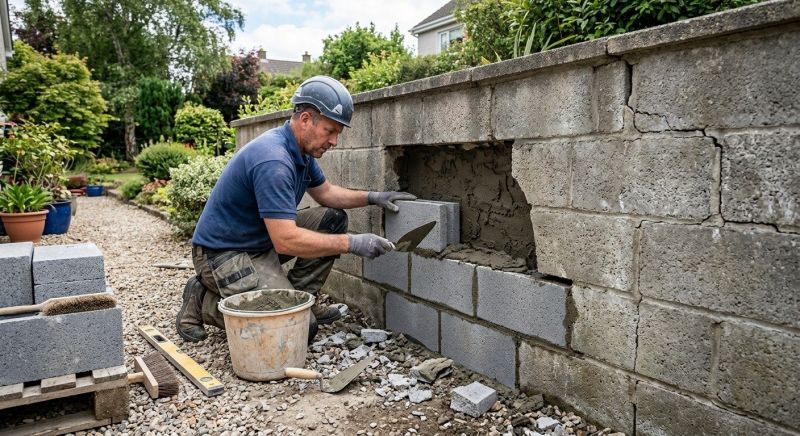 Block Wall Repair in Tooele, UT
