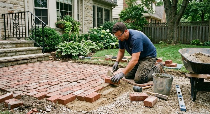 Brick Driveway Repair in Salt Lake County, UT