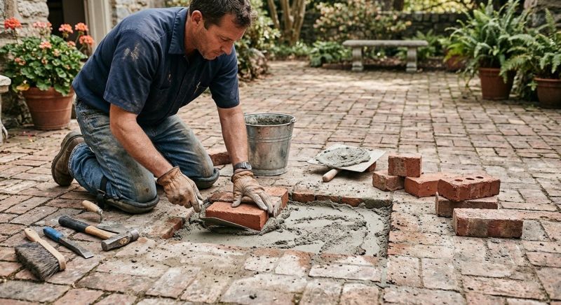 Brick Flatwork Repair in Salt Lake County, UT