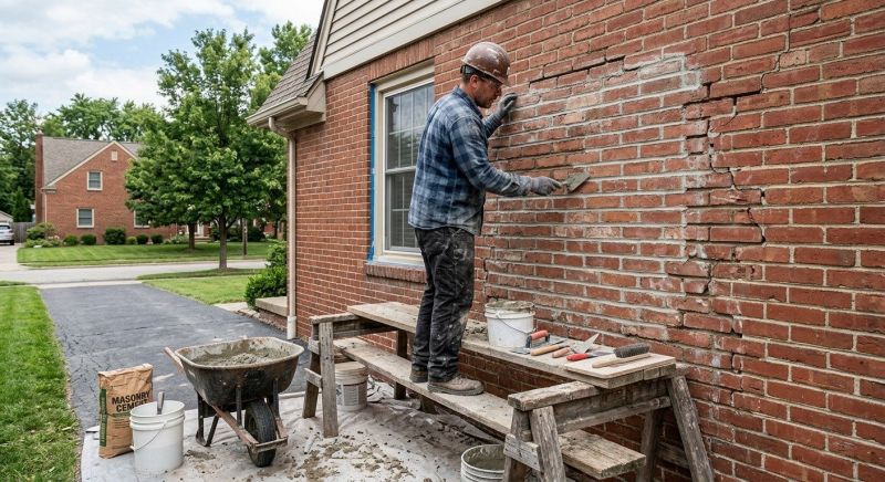 Brick Flatwork Repair in Midvale, UT