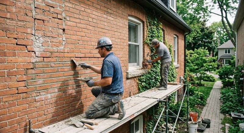 Brick Masonry Repair in Midvale, UT