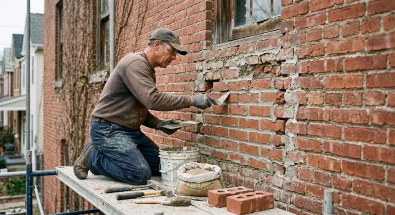 Brick Repair in Midvale, UT
