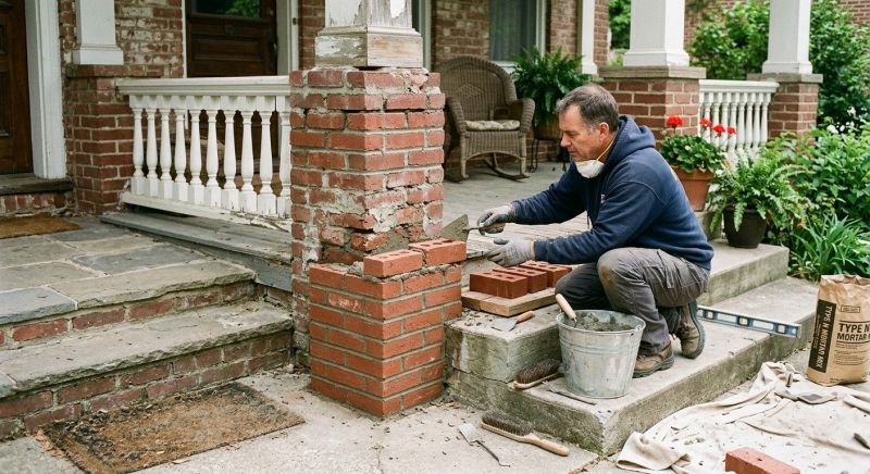 Brick Repair in West Jordan, UT