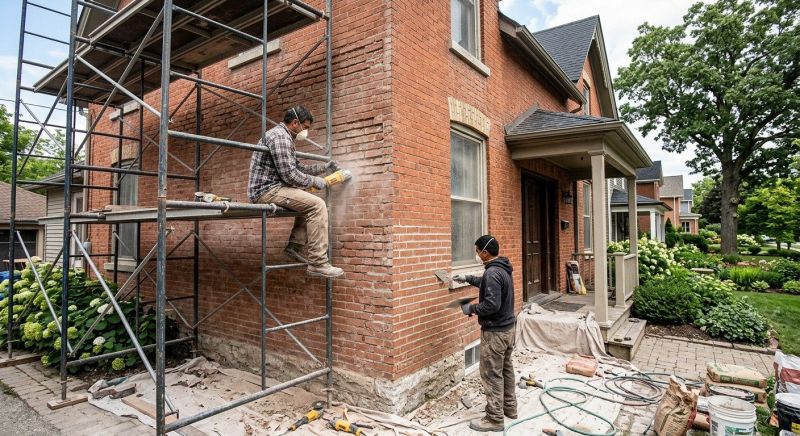 Brick Restoration in Draper, UT