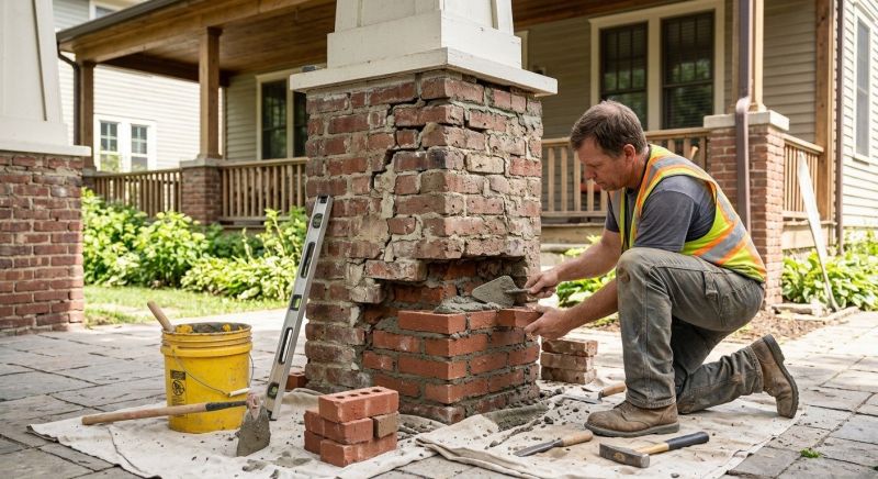 Brick Restoration in Draper, UT