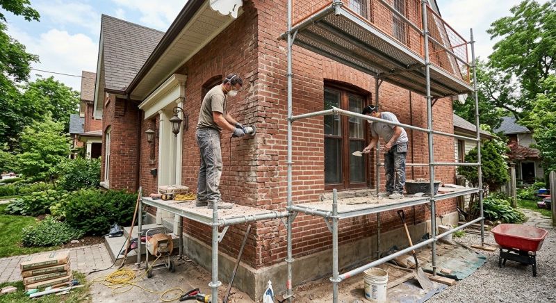Brick Restoration in Pleasant Grove, UT