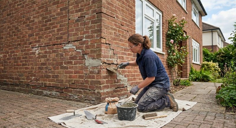 Brick Wall Repair in Alpine, UT