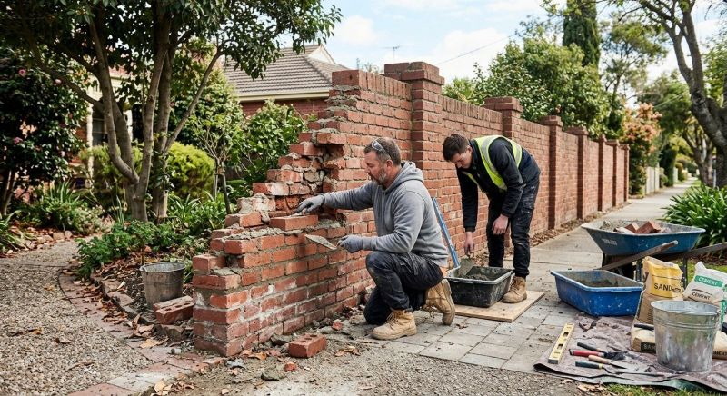 Brick Wall Repair in Farmington, UT