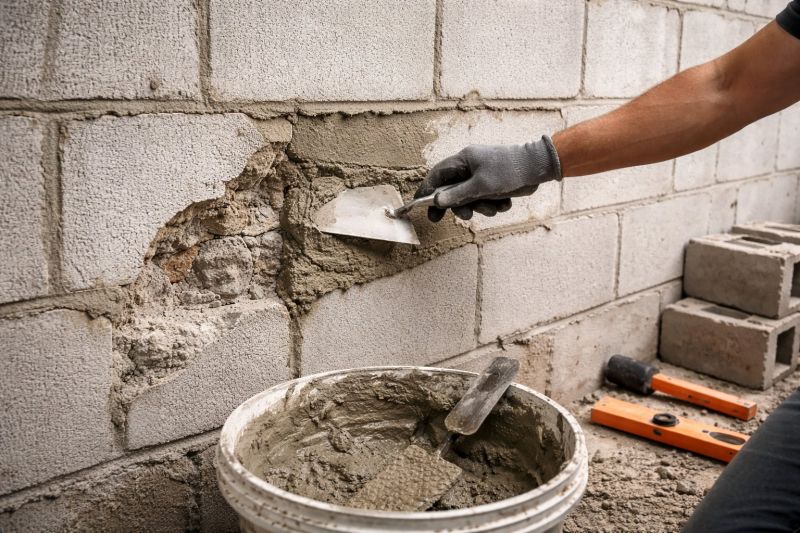Cinder Block Repair in Salt Lake County, UT