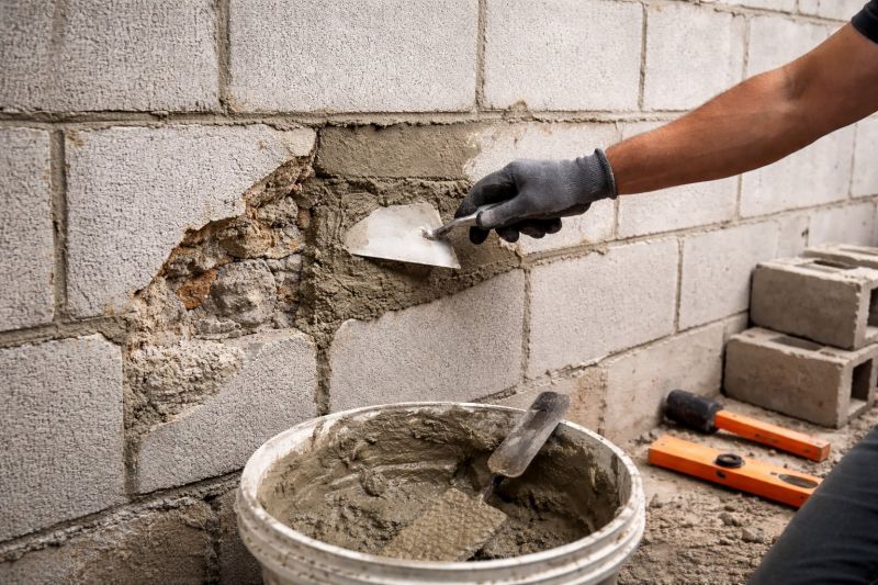 Cinder Block Repair in Salt Lake County, UT