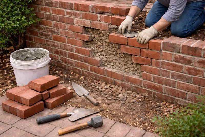 Masonry Wall Repair in Salt Lake County, UT