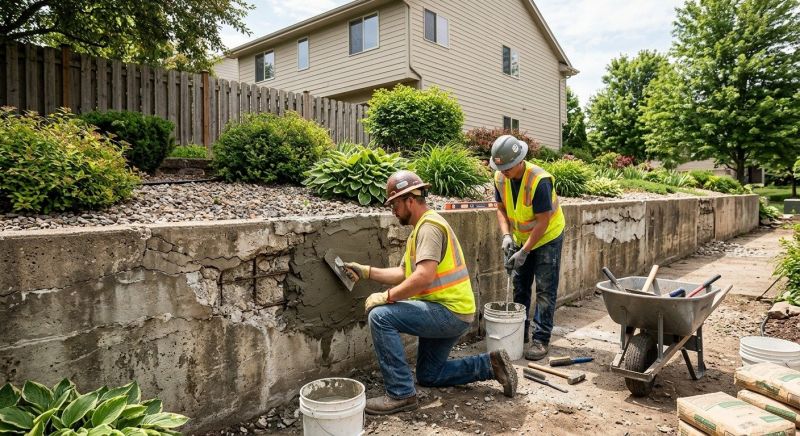 Retaining Wall Repair in Alpine, UT