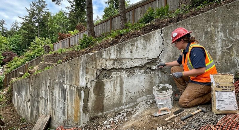 Retaining Wall Repair in Bountiful, UT