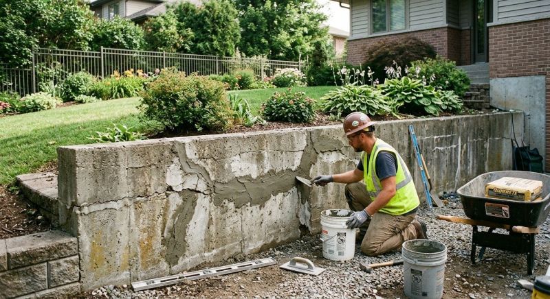 Retaining Wall Repair in Tooele, UT