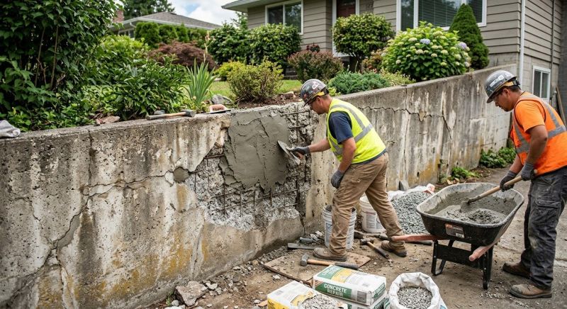 Retaining Wall Repair in Woods Cross, UT