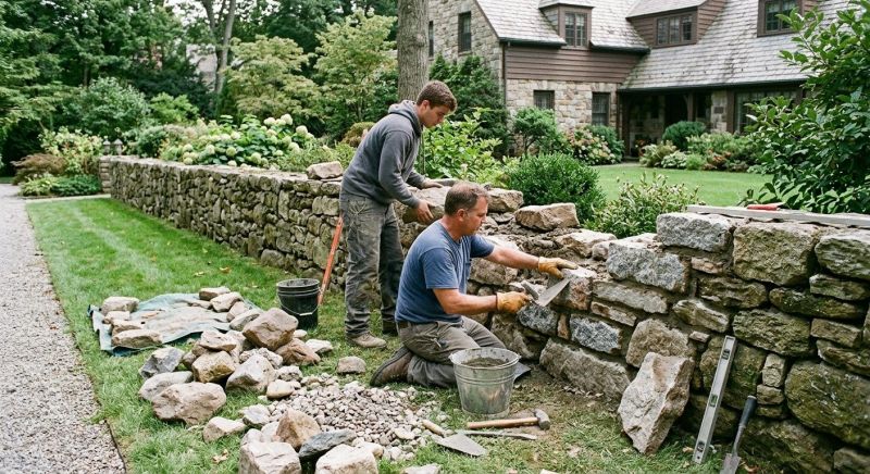 Rock Wall Repair in Salt Lake County, UT