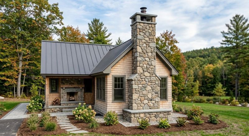 Stone Chimney Installation in Bountiful, UT