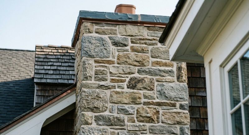 Stone Chimney Installation in Bountiful, UT