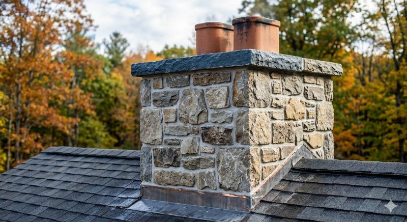 Stone Chimney Installation in Millcreek, UT