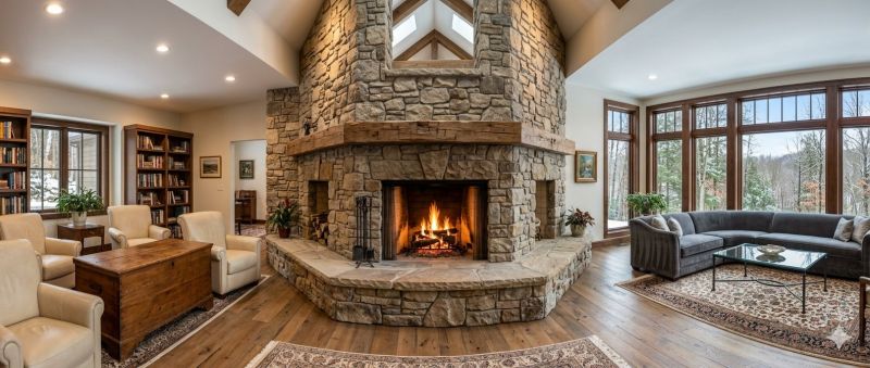 Stone Chimney Installation in North Salt Lake, UT
