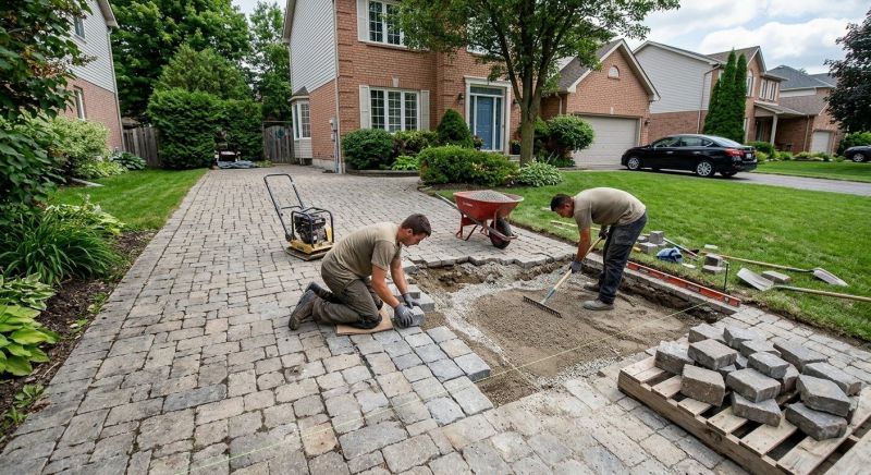 Stone Driveway Repair in Salt Lake County, UT