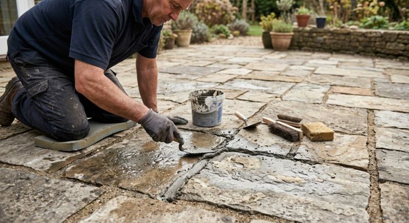 Stone Driveway Repair in Salt Lake County, UT