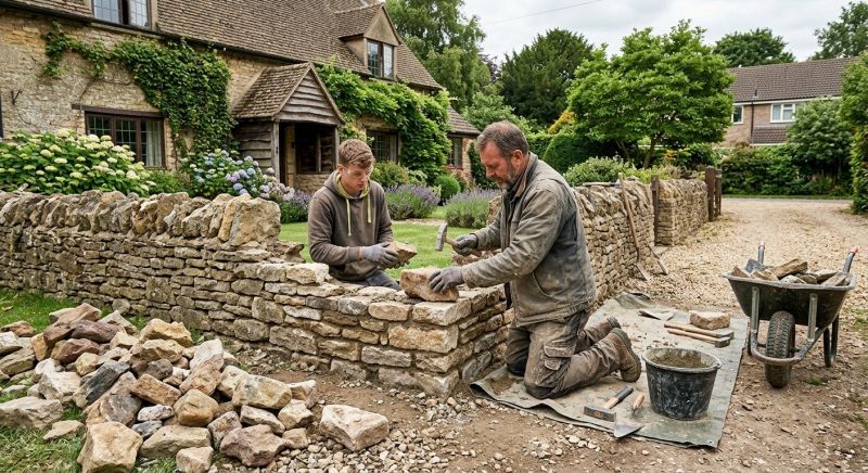Stone Wall Repair in Bountiful, UT