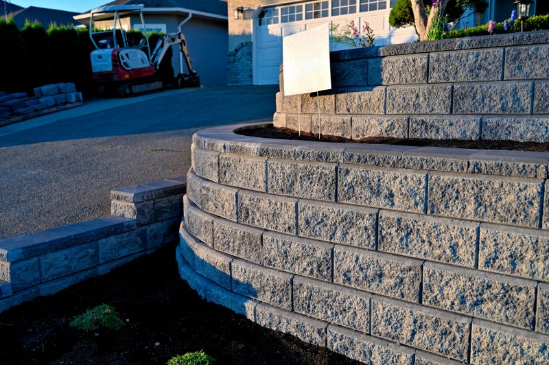 Stone Wall Repair in Draper, UT