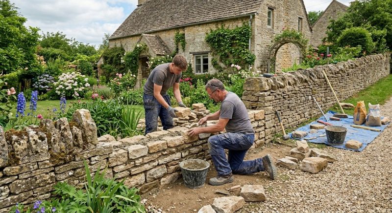 Stone Wall Repair in Salt Lake County, UT