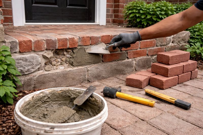 Stonework Repair in South Jordan, UT